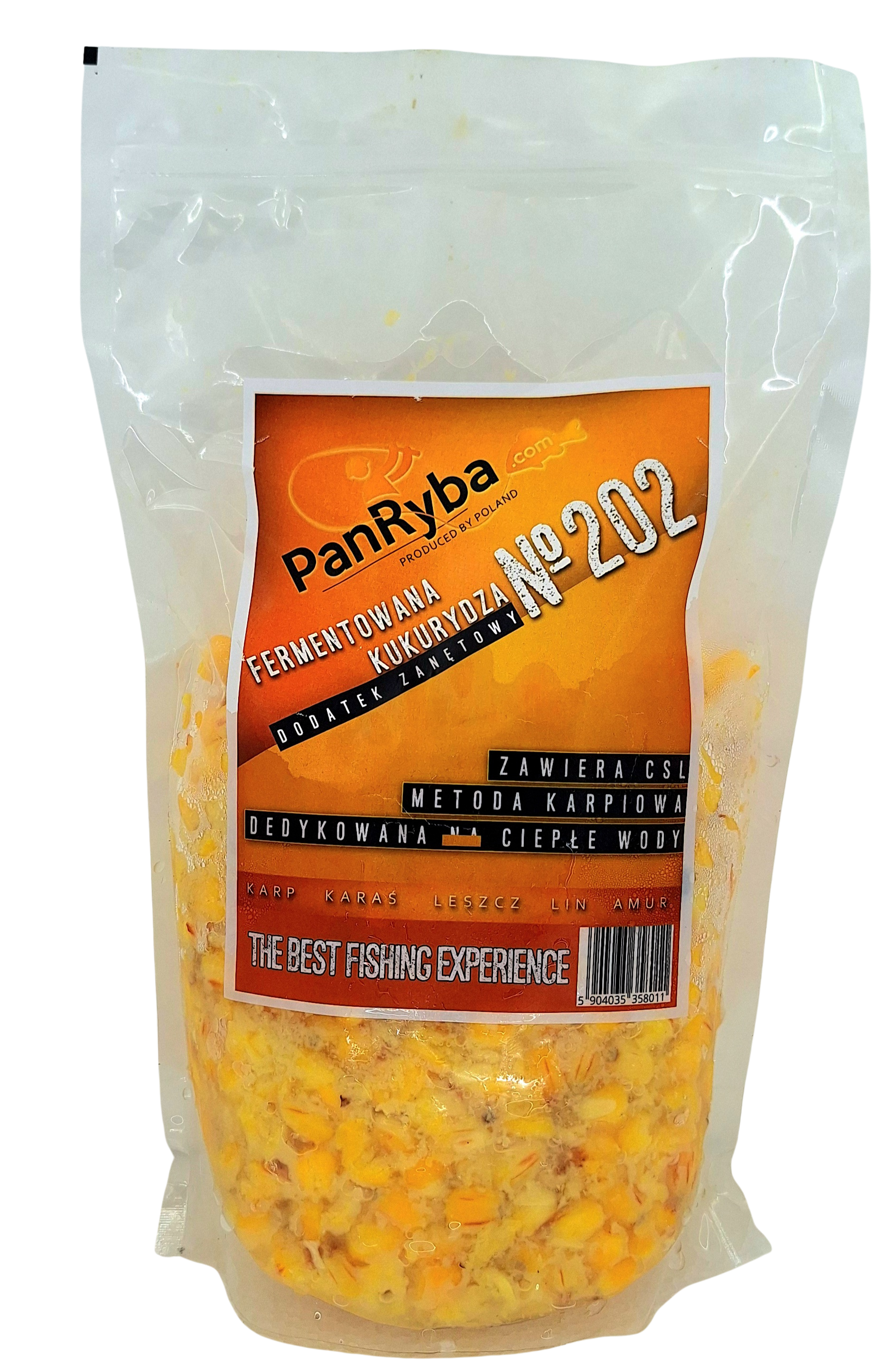 fermentowana kukurydza pan ryba