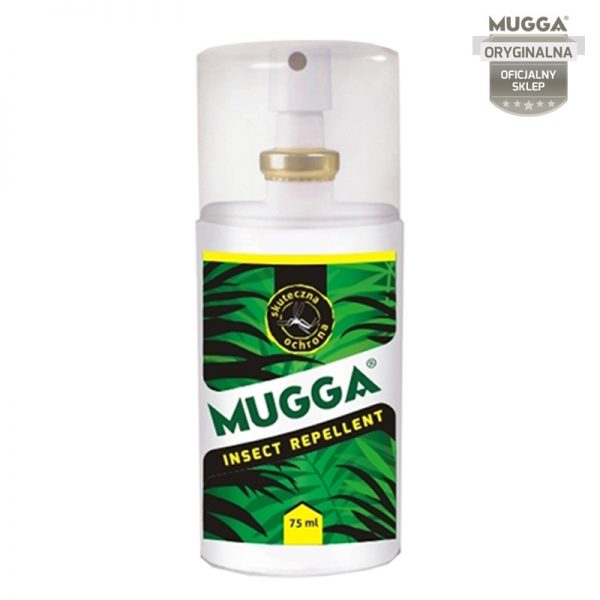 Mugga Spray DEET 9,5% na komary i kleszcze 75ml