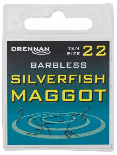 Drennan Silverfish Maggot Barbless
