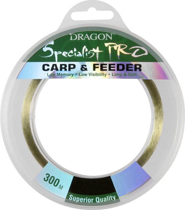 Dragon Specjalist Pro Carp&Feeder 300m 0,28/0,30/0.32/0,35-żyłka
