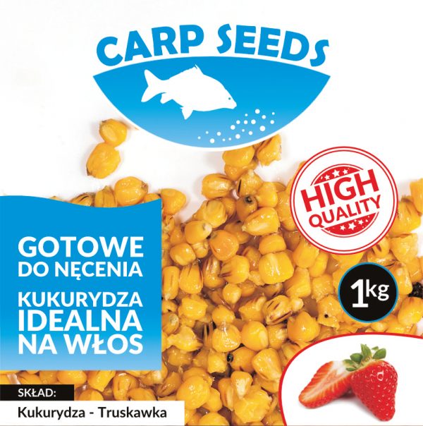 Carp Seeds Kukurydza- Truskawka 1kg