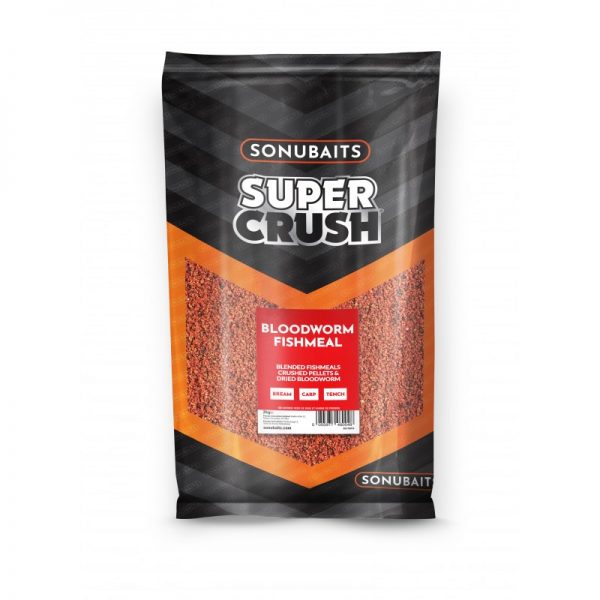 Sonubaits SuperCrush- Blood Worm Groundbait