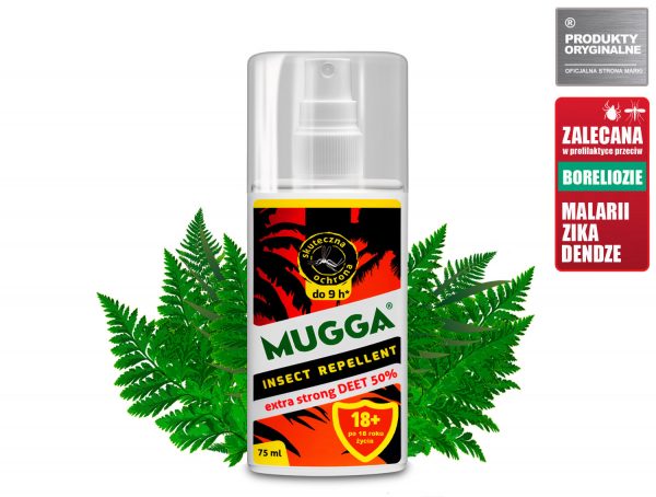 Mugga Spray DEET 50%