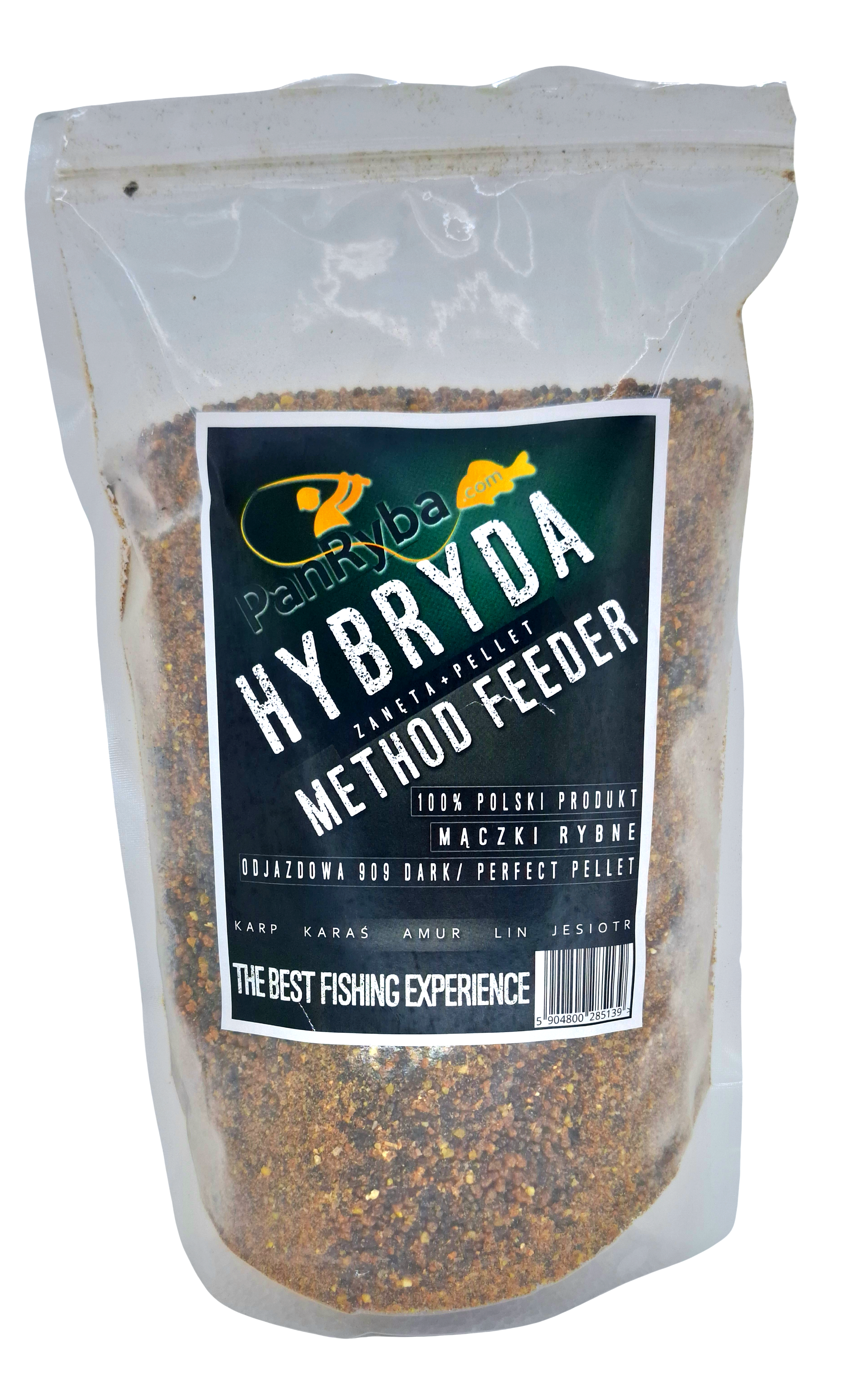 zanęta hybryda method feeder pan ryba