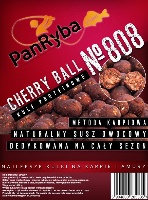 kule proteinowe cherry ball